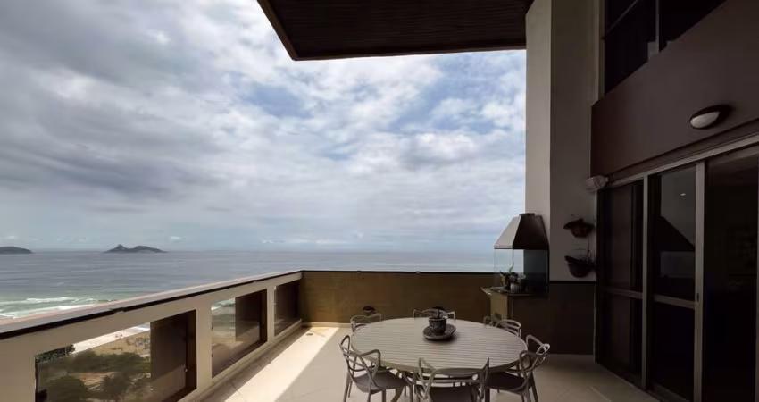 Apartamento Duplex com 4 dormitórios à venda, 320 m² por R$ 5.900.000,00 - Barra