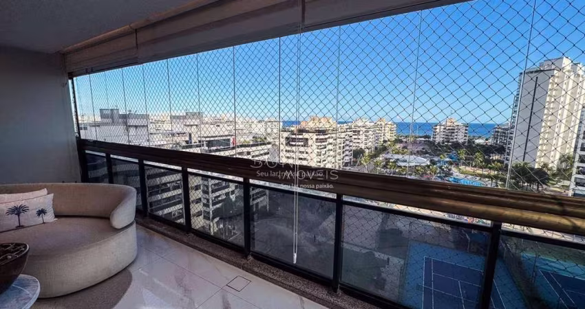 Apartamento com 3 dormitórios, 143 m² - venda por R$ 4.000.000,00 ou aluguel por R$ 27.720,00/mês - Barra da Tijuca - Rio de Janeiro/RJ
