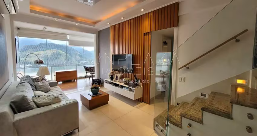 Cobertura duplex com 200m² na barra da tijuca - abm