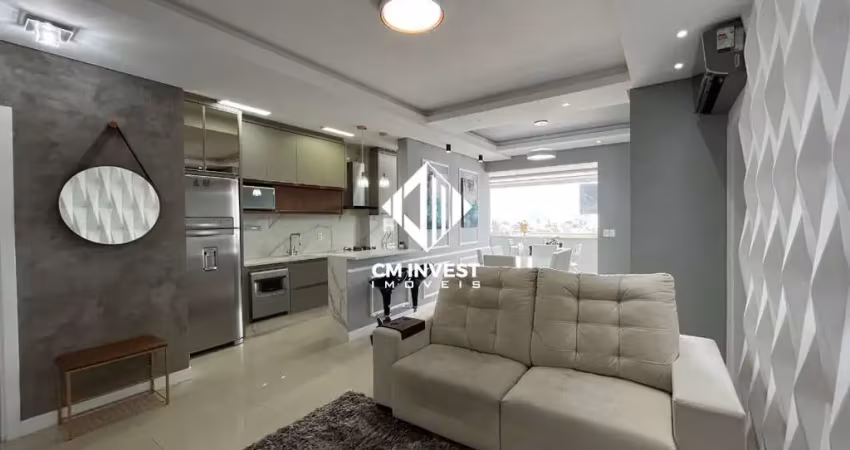 Lindo apartamento à venda 3 dormitórios, sacada com churrasqueira e piscina em barreiros são josé,sc