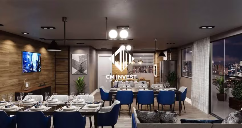 Apartamento na planta! 2 dormitórios sendo 1 suíte, sacada com churrasqueira, no bairro campinas em são josé.