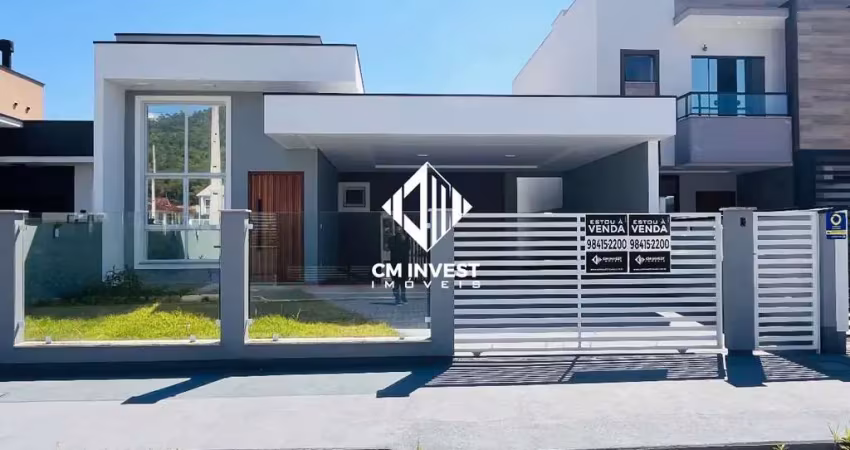 Casa à venda no lisboa iii forquilhas | 3 quartos, suíte, área goumert e garagem 116m² por r$ 749.999.99