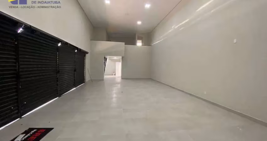 Salão para alugar, 140 m² por r$ 6.000,00/mês - parque residencial indaiá - indaiatuba/sp