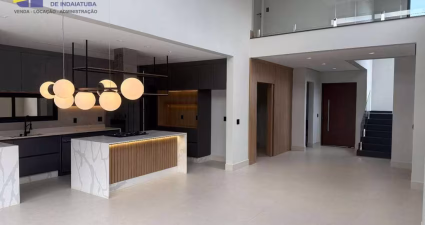 Lindo Sobrado de Alto Padrão, Condomínio Fechado, 03 suítes, espaço gourmet gourmet e piscina.