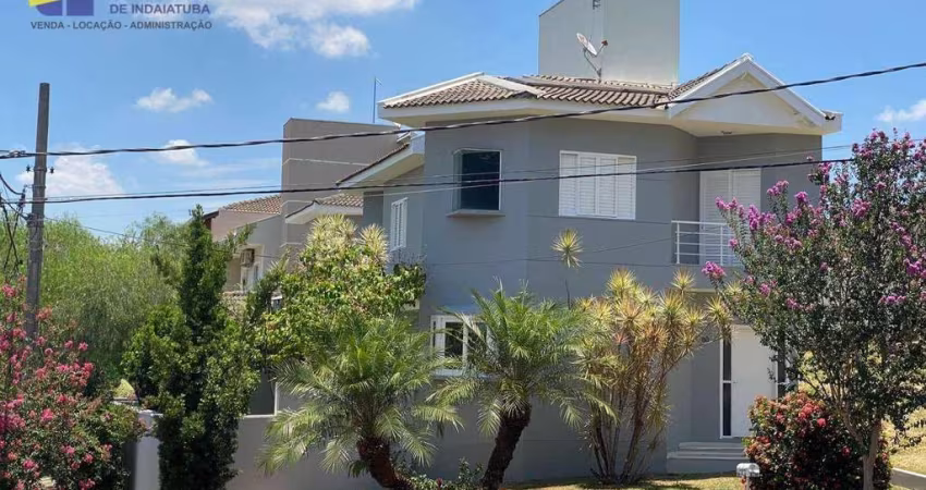 Sobrado com 6 dormitórios, 290 m² - venda por R$ 1.598.000 ou aluguel por R$ 8.960/mês - Condomínio Portal de Itaici - Indaiatuba/SP