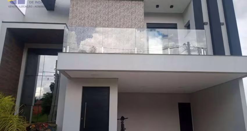 Sobrado a venda em condomínio fechado em indaiatuba/sp.