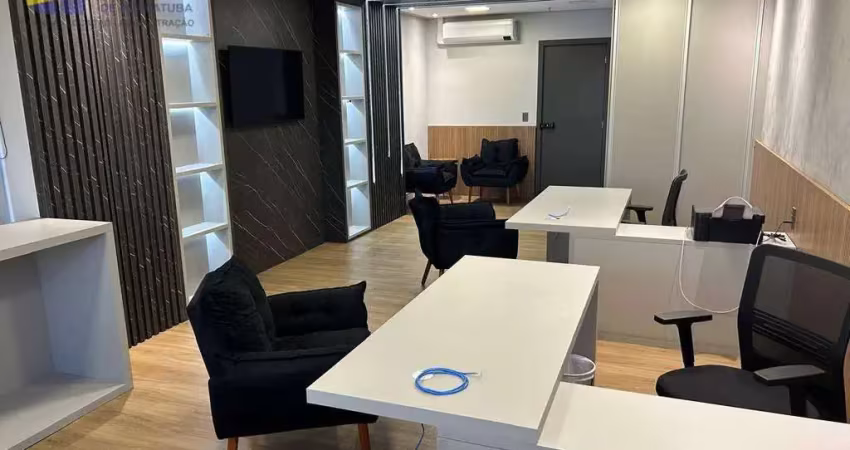 Sala para alugar sky towers, 46 m² por r$ 4.745/mês - vila vitória ii - indaiatuba/sp