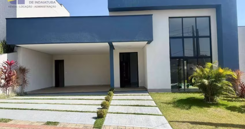 Casa nova a venda em condomínio fechado, indaiatuba/sp