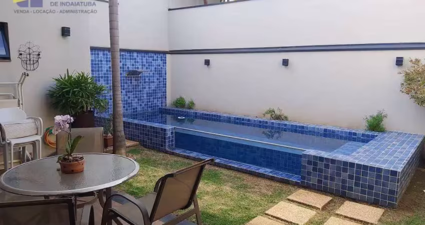 Casa com 3 dormitórios à venda, 190 m² por r$ 1.990.000 - condomínio maria josé - jardim esplanada - indaiatuba/sp