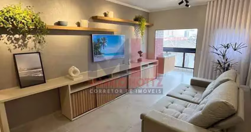 Apartamento com 3 dorms, guilhermina, praia grande - r$ 810 mil, cod: 207151