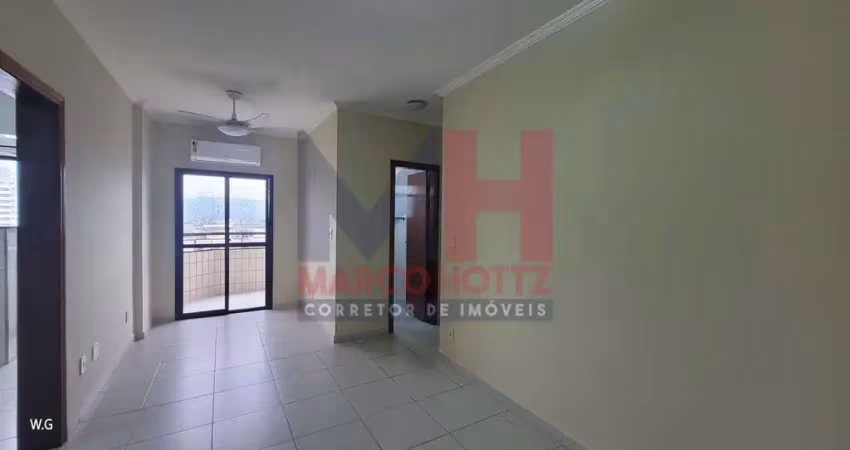 Apartamento com 1 dorm, guilhermina, praia grande - r$ 320 mil, cod: 207211