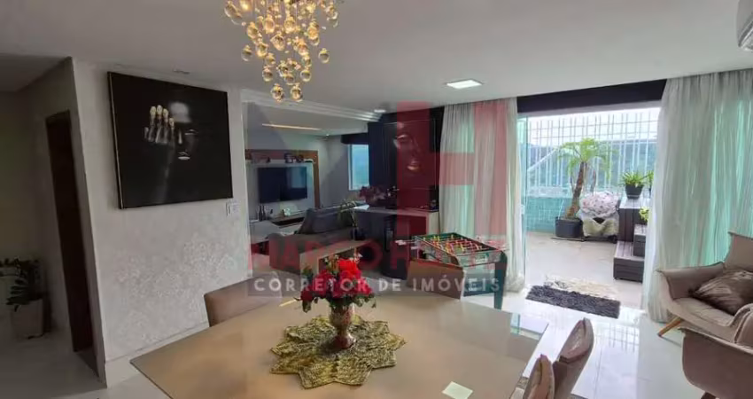 Cobertura com 3 quartos, canto do forte, praia grande - r$ 1.4 mi, cod: 207543
