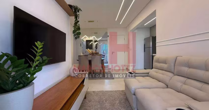 Apartamento com 2 quartos mobiliado no canto do forte - pg