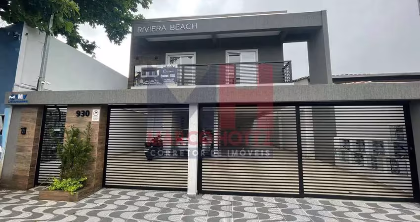 Sobrado de condomínio com 2 quartos, canto do forte, praia grande, cod: 205491
