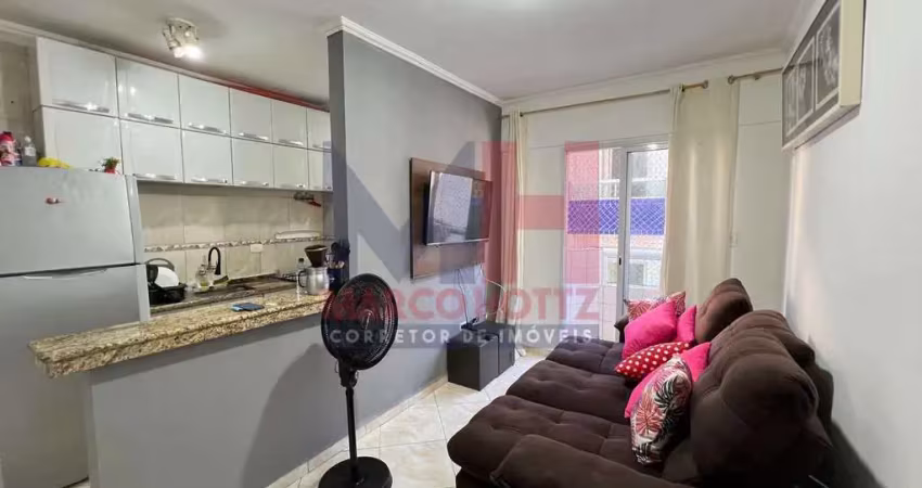 Apartamento com 1 quarto, mirim, praia grande, cod: 207818
