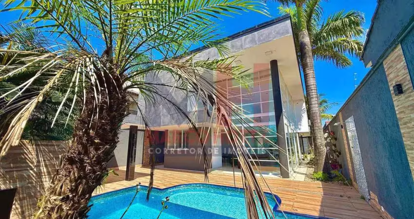 Sobrado com 4 quartos, flórida, praia grande - r$ 2.5 mi, cod: 207874