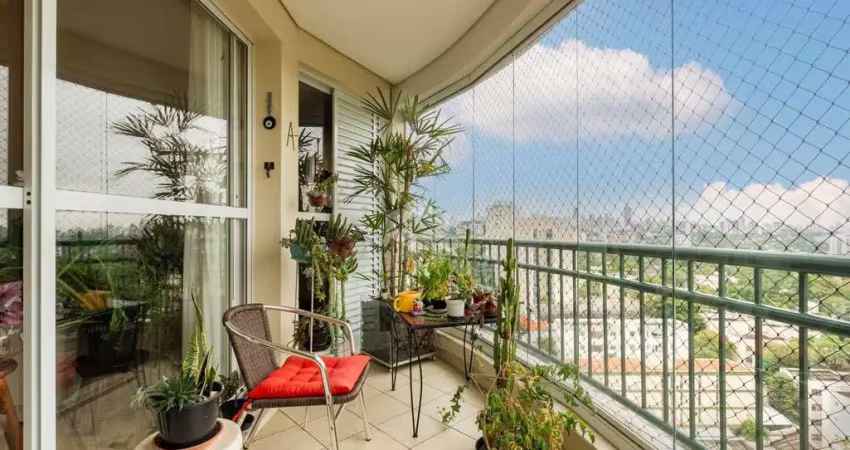Apartamento  no alto de pinheiros com 96m², 3 dormitórios, sendo 1 suíte, varanda, 2 vagas.