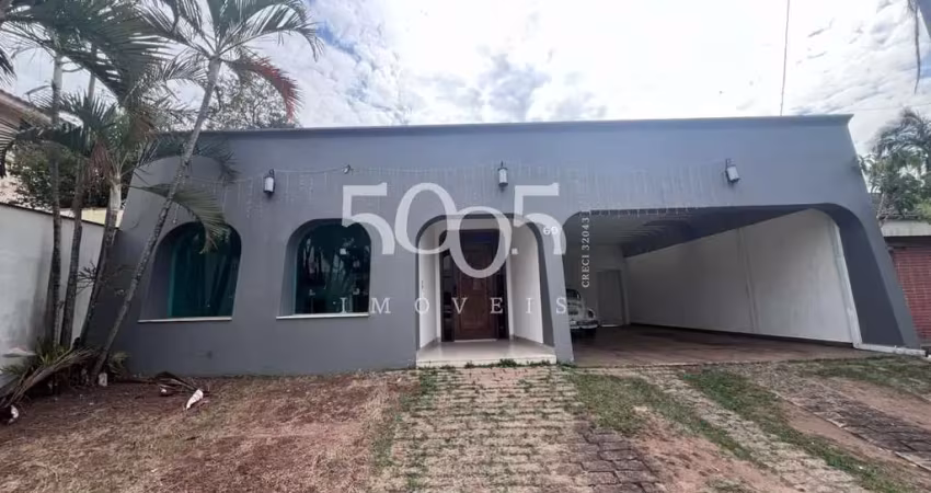Casa para alugar no condomínio portella, com 280m², 4 quartos e lareira