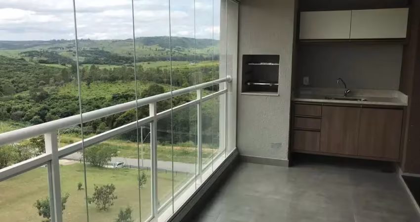 Apartamento para locação no edifício city parque com 130m² de área útil. com 2 suítes, sala ampla com dois ambientes, cozinha planejada, área gourmet