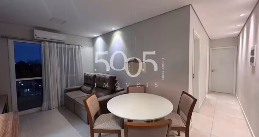 Apartamento para locação no edifício mediterrâneo, com 72m² e duas suítes
