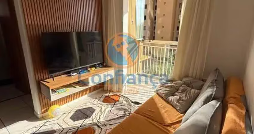 Apartamento 2 quartos | reformado | varanda - condominio via parque - morada de laranjeiras - serra/es