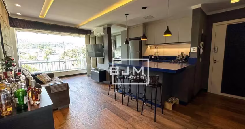 Apartamento com 1 suíte + 1 dormitório à venda, 77 m² por r$ 480.000 - bom retiro - joinville/sc