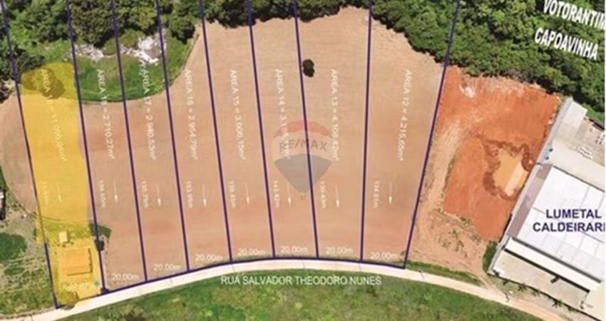 Terreno na Zona Industrial de Votorantim, SP (capoavinha)