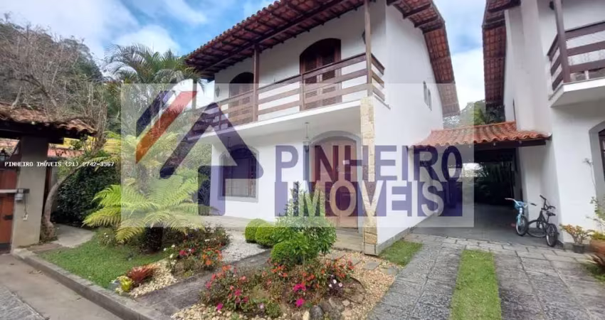 Casa em condomínio para venda em teresópolis, barra do imbuí, 3 dormitórios, 2 suítes, 3 banheiros, 3 vagas