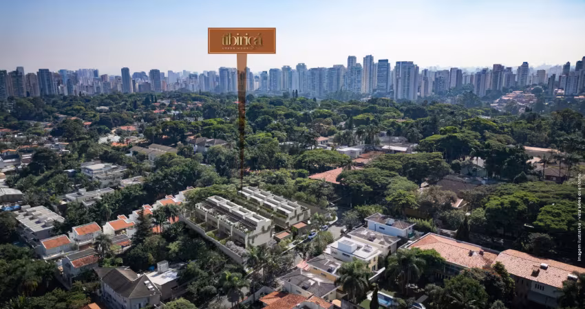 Casa em condomínio no brooklin - sp - 4 suítes - lazer privativo.