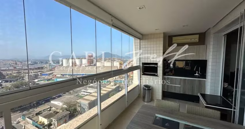 Apartamento com 3 quartos à venda no Ponta da Praia, Santos 