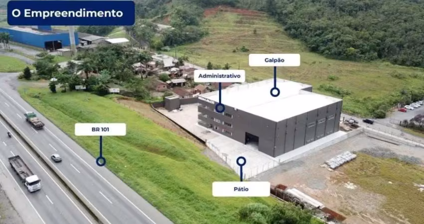 Galpão no distrito industrial sul com 0 quartos para locação, 1800 m²