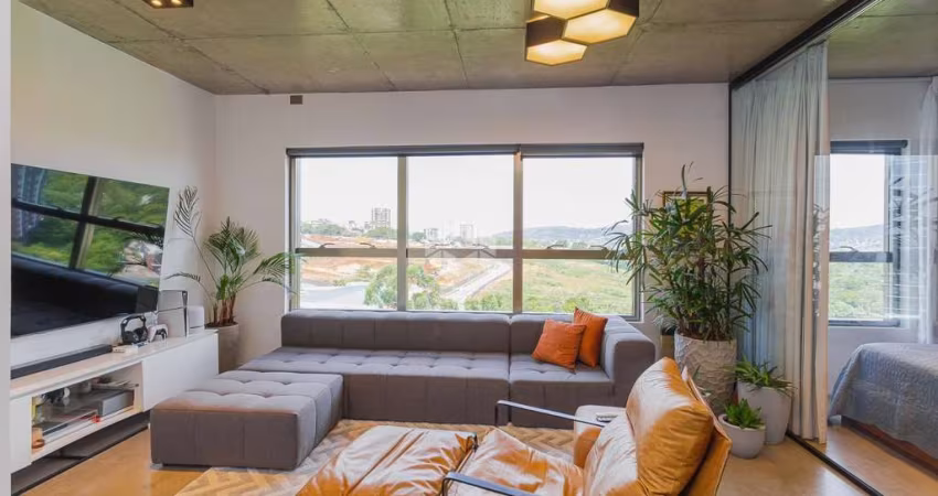 Apartamento mobiliado, 69m², 1 quarto com 2 vagas de garagem no bairro Petrópolis.