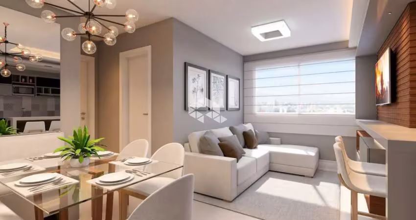 Apartamento com 2 dormitórios e 1 suíte no terrace clube residencial