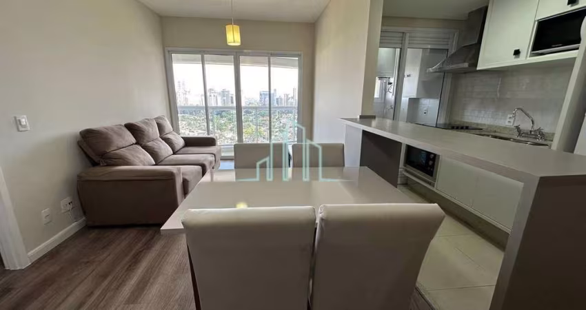 Apartamento mobiliado para aluguel, 50 m² por R$ 5.400,00 - Alphaville/SP