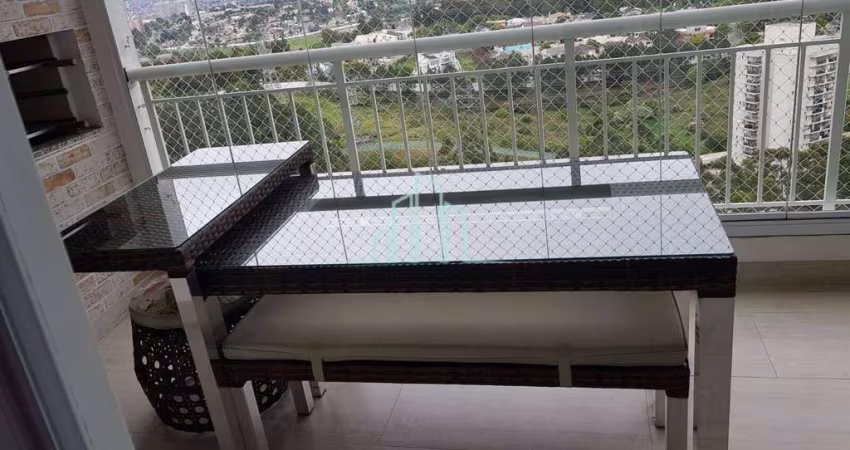 Apartamento com 3 dormitórios aluguel, 132 m² por R$ 9.500 - Alphaville/SP