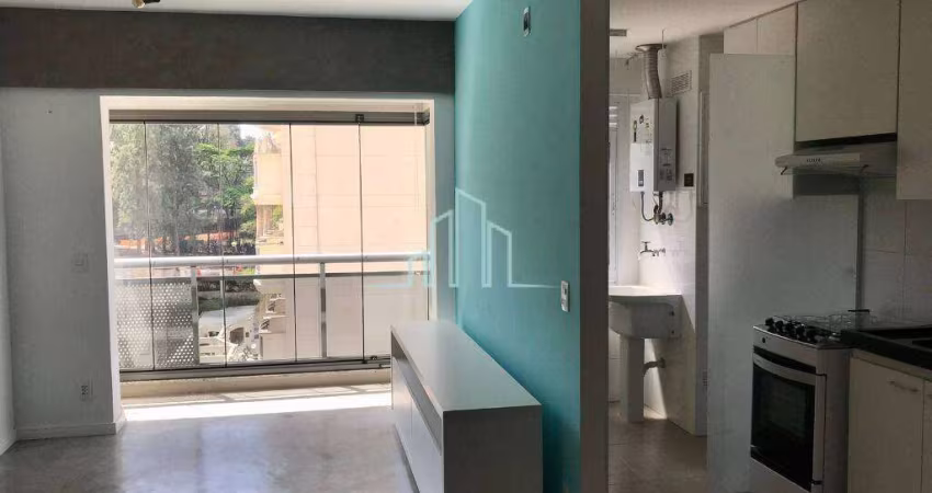 Apartamento com 1 dormitório à venda, 52 m² por R$ 749.900,00 - Alphaville