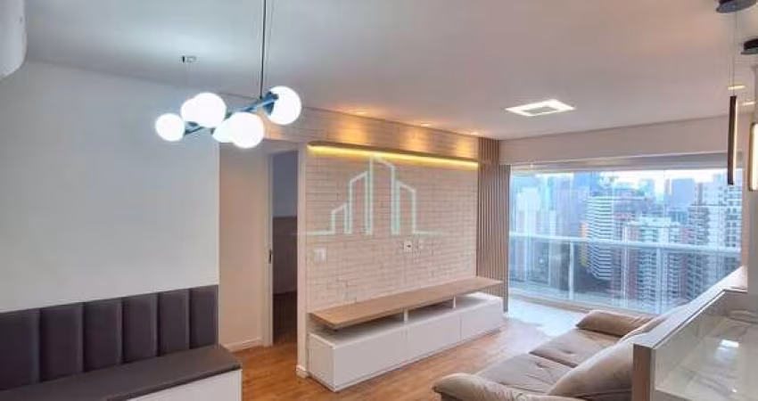 Apartamento mobiliado com 50m², aluguel mensal  por R$ 5.480 - Alphaville