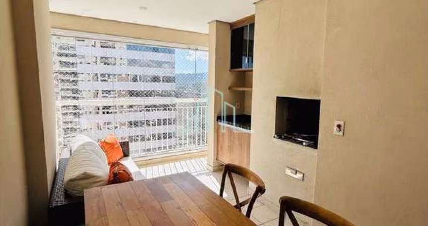 Apartamento mobiliado,2 quartos, 79m², aluguel por R$ 6.250/mês- Alphaville