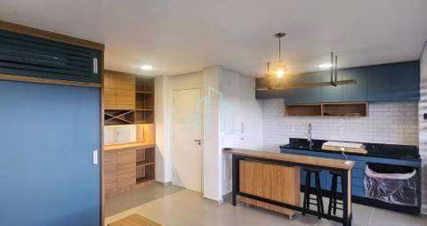 Apartamento Studio 46m, aluguel 1 dormitório por R$ 4.200 - Alphaville/SP