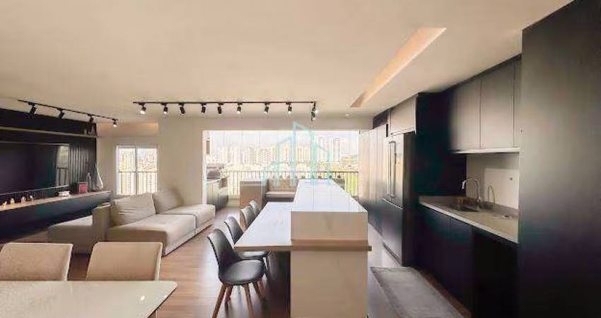 Apartamento mobiliado a venda com 110m² por R$ 1.550.000  - Alphaville/SP