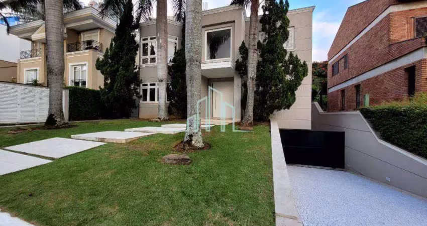 Casa com 4 dormitórios para alugar, 470m² por r$ 26.600/mês - alphaville/sp