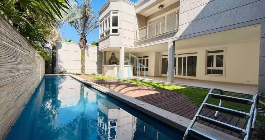 Casa com 4 dormitórios para alugar, 470m² por r$ 26.000/mês - alphaville/sp