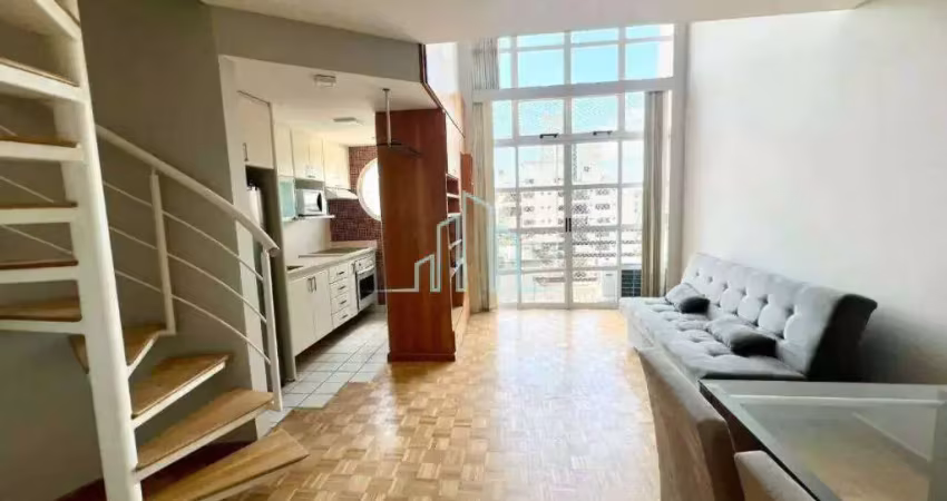Apartamento duplex 63m², 1 dormitório para aluguel, r$ 4.000 -alphaville/sp