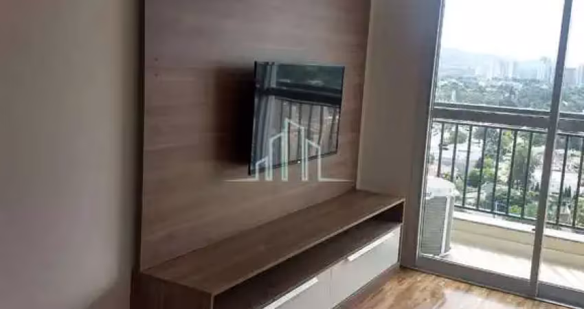 Apartamento mobiliado 1 dormitório aluguel, 35m² ,  r$ 3.600,00- alphaville