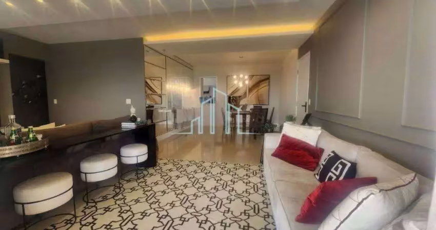 Apartamento com 3 suítes para alugar,165m² por r$ 12.987/mês -alphaville/sp