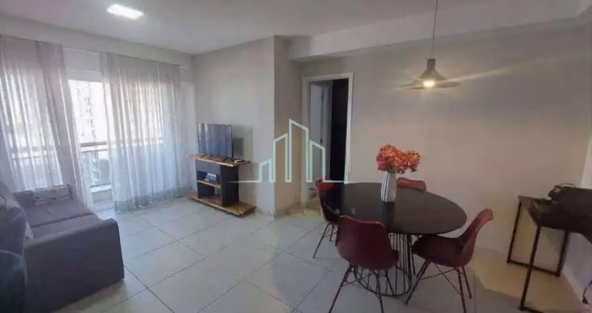 Apartamento 1 dormitório para alugar, 52 m² por r$ 5.300/mês  alphaville/sp