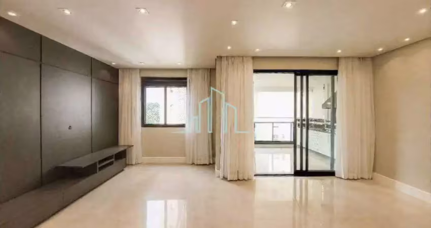 Apartamento mobiliado para aluguel, 112m² por r$ 9.450,00 - alphaville/sp
