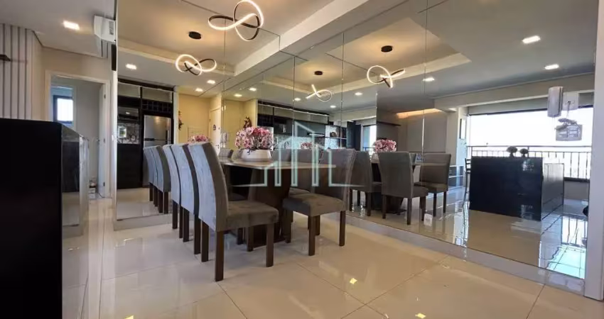 Apartamento mobiliado aluguel 2 dormitórios, 70m² por r$ 7.350 - alphaville