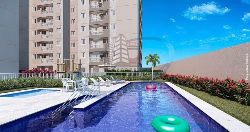 Apartamento 2 dormitórios(1vg) próximo da estação Jurubatuba
