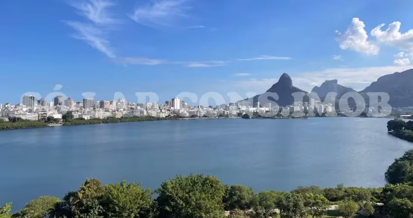 Epitácio Pessoa, apartamento luxo com 200 m² e vista panorâmica da Lagoa.